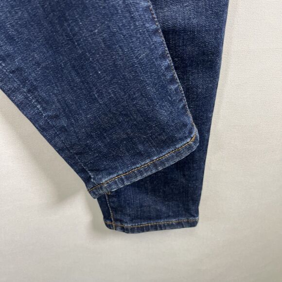 J. Crew Jeans Women's 30 Curvy Toothpick Dark Wash Denim Stretch Skinny Ankle - Picture 3 of 7